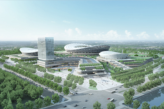 蘇州工業(yè)園區(qū)體育中心（體育場、體育館、游泳館、中央車庫）（2018-2019年度魯班獎工程）