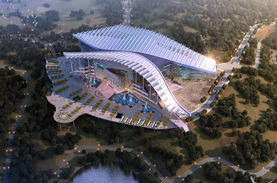 忠縣電競場館及配套設(shè)施項目（2020-2021年度魯班獎）