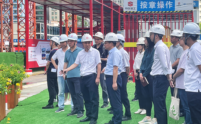 杭州市余杭區(qū)副區(qū)長一行蒞臨深圳市文化館新館項目調(diào)研