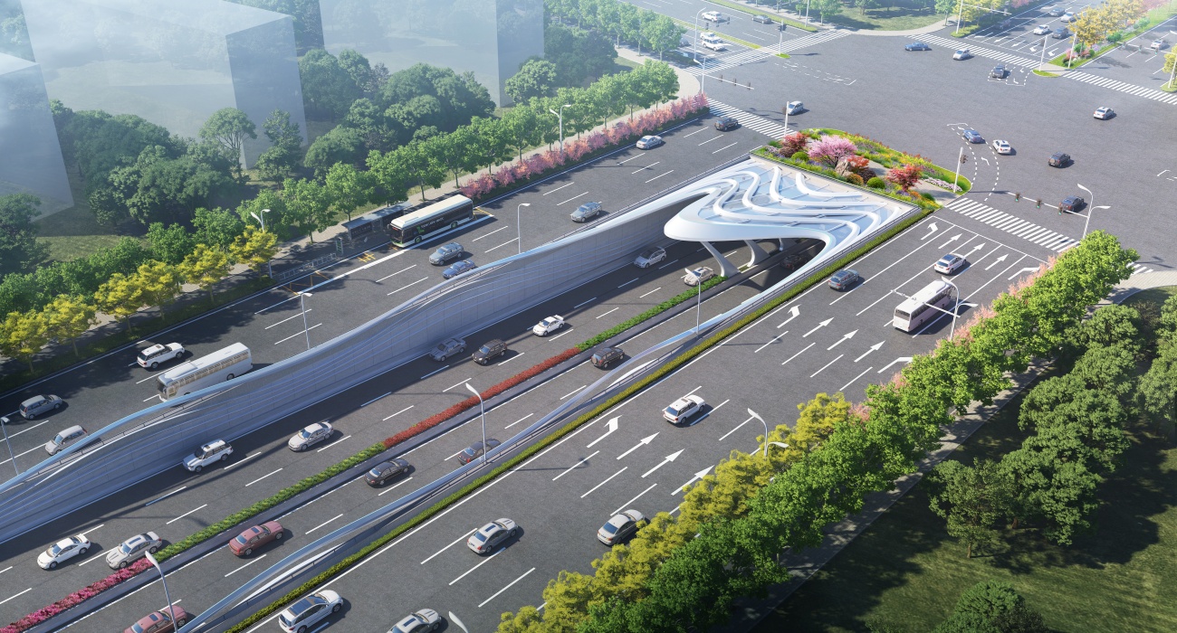 高鐵蘇州北站動(dòng)車所上蓋軌道車站預(yù)留工程